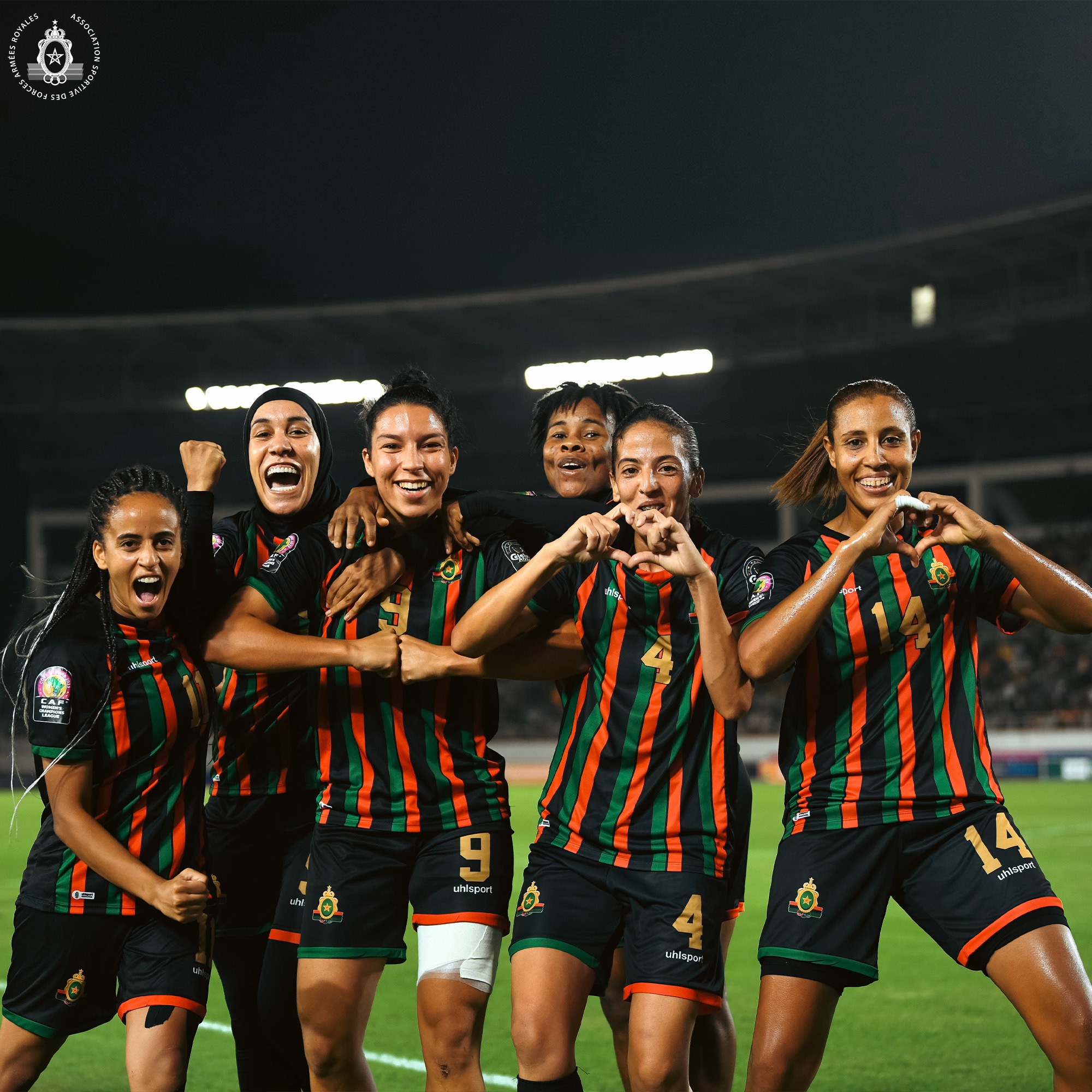 سيدات الجيش الملكي يحرزن المركز الثالث في دوري الأبطال