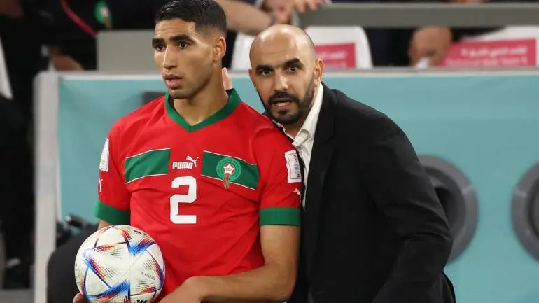 الركراكي: الانتصار على تنزانيا سيمنح الأسود الثقة وهذا تعليقي على تضييع حكيمي لضربة الجزاء