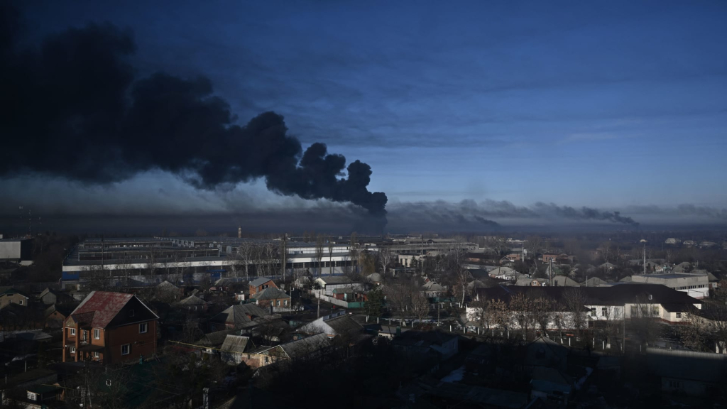 أكبر هجوم جوي بطائرات بدون طيار لروسيا على كييف