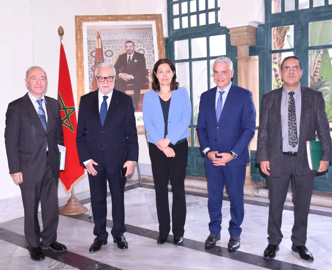 الأمين العام للحكومة يستقبل نائبة المدير العام للوكالة الدولية للطاقة الذرية