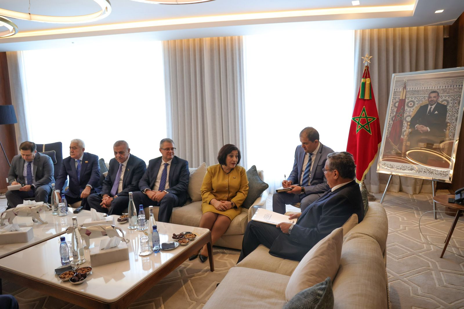 أخنوش يستقبل رئيسة الجمعية الوطنية لأذريبجان