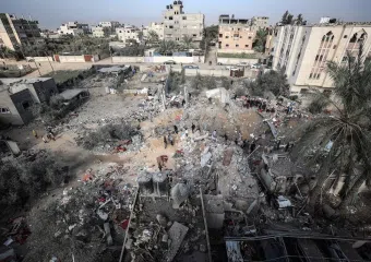 82 بالمئة من مباني غزة تضررت جراء الإبادة