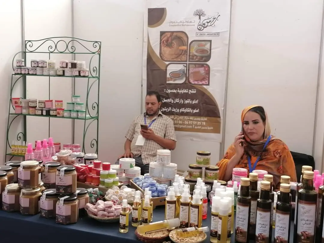 انطلاق معرض المنتجات المجالية بطانطان