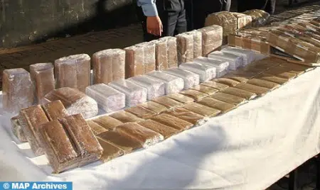 حجز 26 كيلوغراما من مخدر الشيرا بمعبر باب سبتة