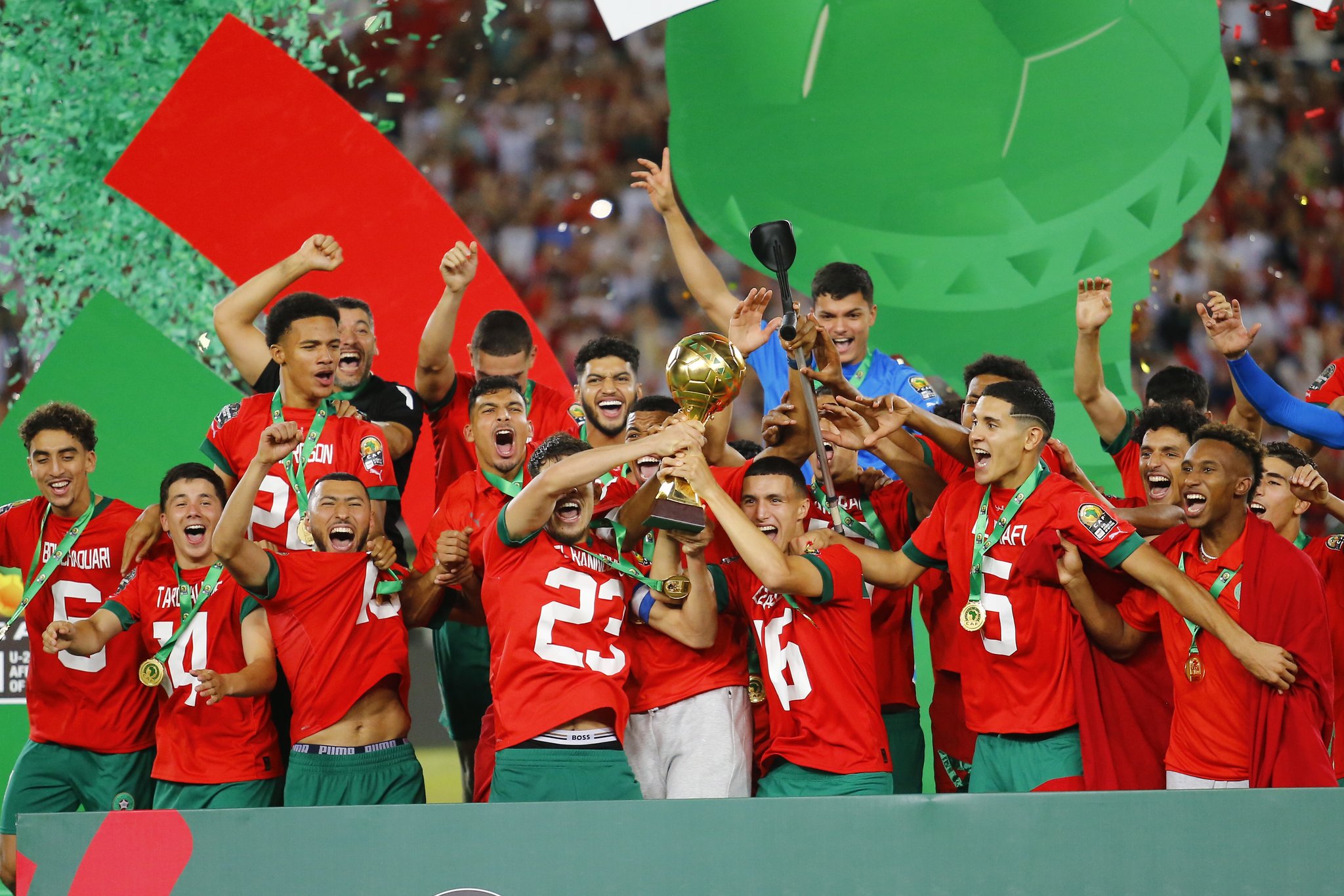 الرياضة المغربية تواصل التحليق إفريقيا وعالميا في سنة 2023