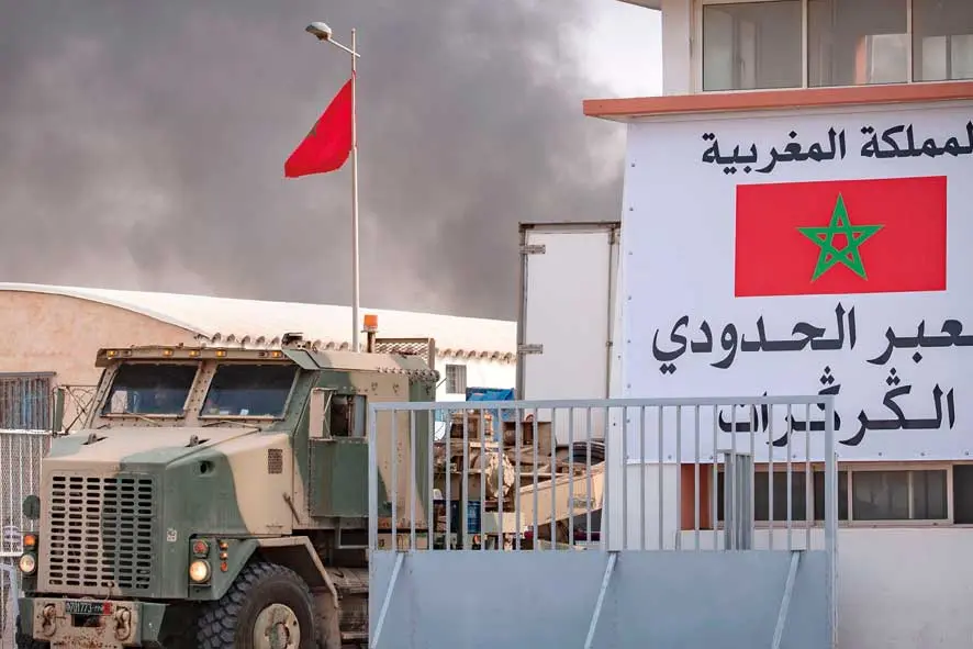 معبر الكركرات.. إجهاض محاولة لتهريب 569 كلغ من مخدر الشيرا