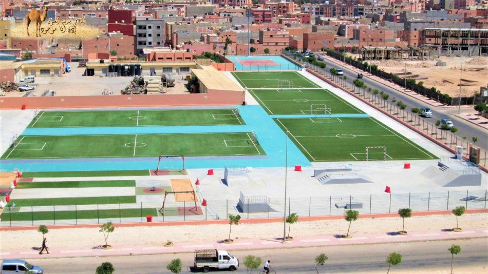 لدعم وتنمية للمواهب.. طفرة في البنى التحتية الرياضية بالعيون