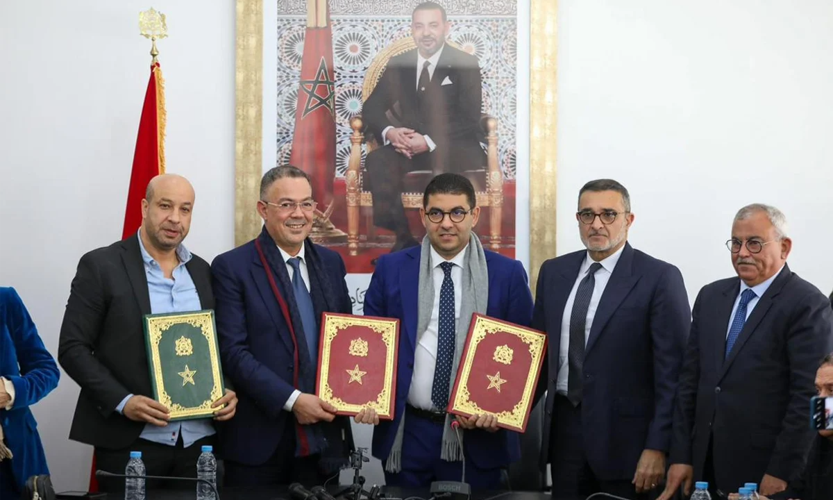 توقيع اتفاقية شراكة تتعلق بالمواكبة الإعلامية للتظاهرات الرياضية
