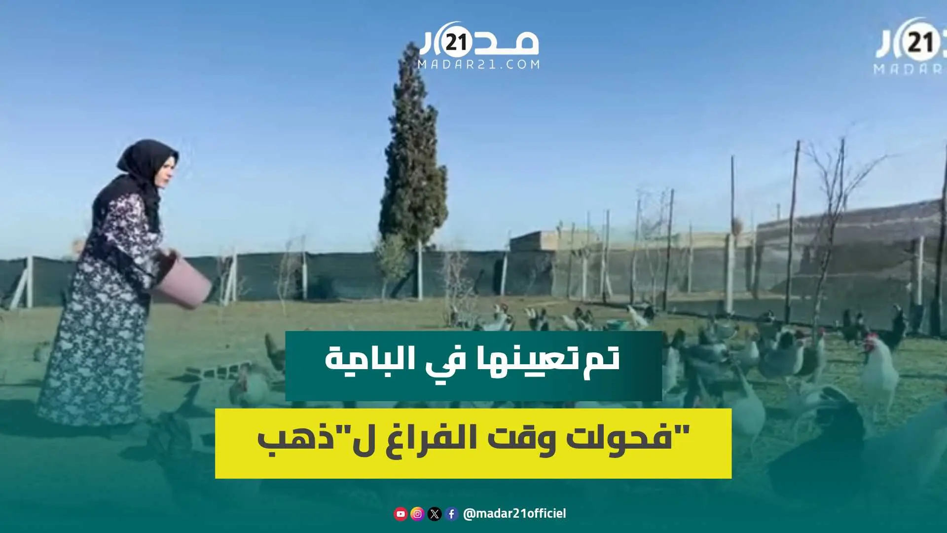 أستاذة مغربية حولت فكرة تربية الدواجن لمشروع مربح.. حنان تكشف قصتها لأول مرة