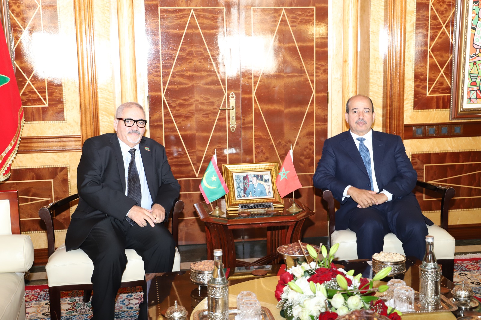 ميارة والسفير الموريتاني يؤكدا متانة علاقات البلدين