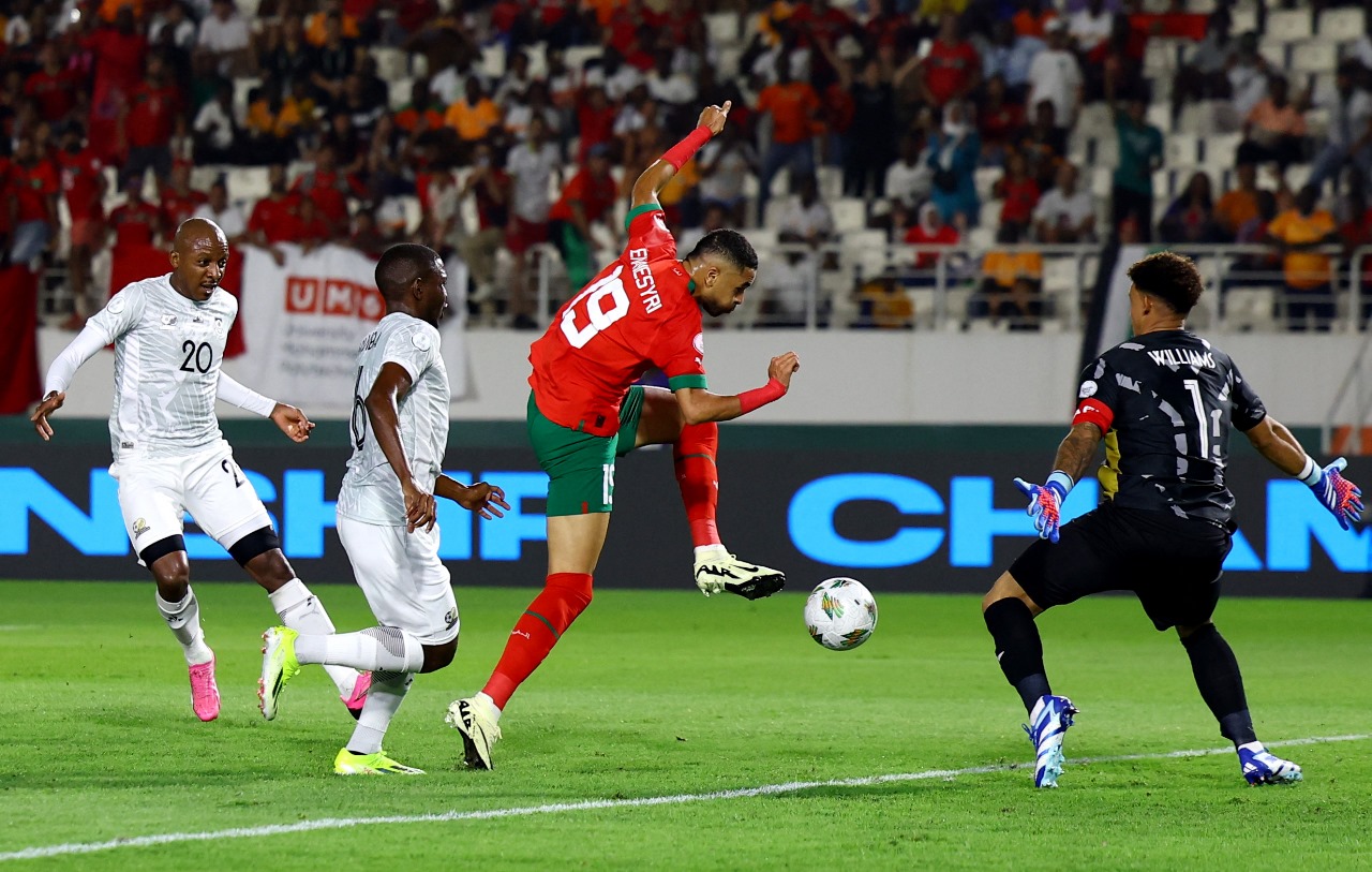 التعادل يحسم شوط الفرص الضائعة للمغرب أمام جنوب إفريقيا