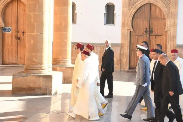 تشييع جثمان بنسعيد آيت إيدر بحضور الأمير مولاي رشيد