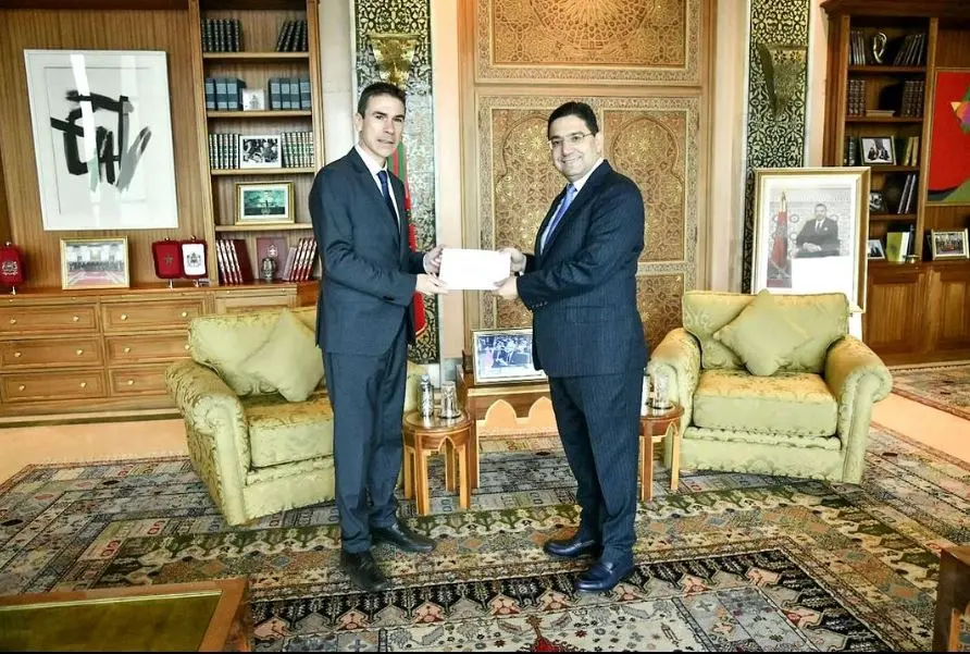 بوريطة يستقبل السفير الإسباني الجديد بعد تقاعد هوخليتنر
