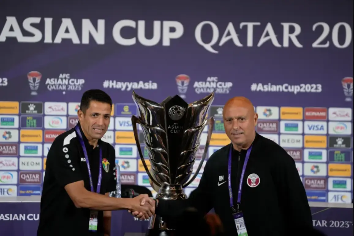 نهائي قطر والأردن.. بطل يدافع عن لقبه وطامح يكتب قصته الخيالية