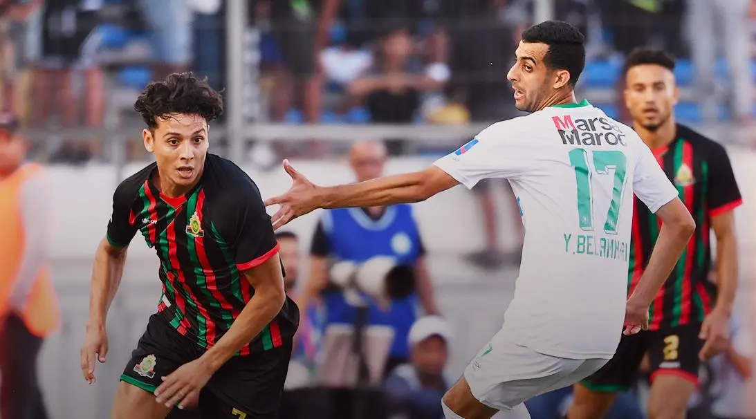 الرجاء والجيش يواصلان اقتسام صدارة البطولة بعد التعادل الإيجابي