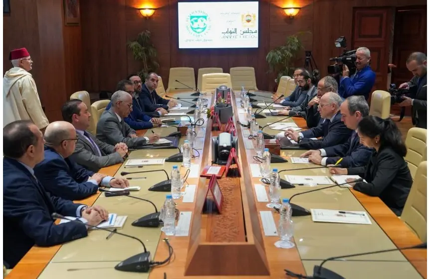 مباحثات تجمع الطالبي بوفد عن صندوق النقد الدولي