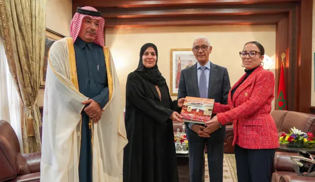 رئيس مجلس النواب يتباحث بالرباط مع وفد عن مجلس الشورى القطري