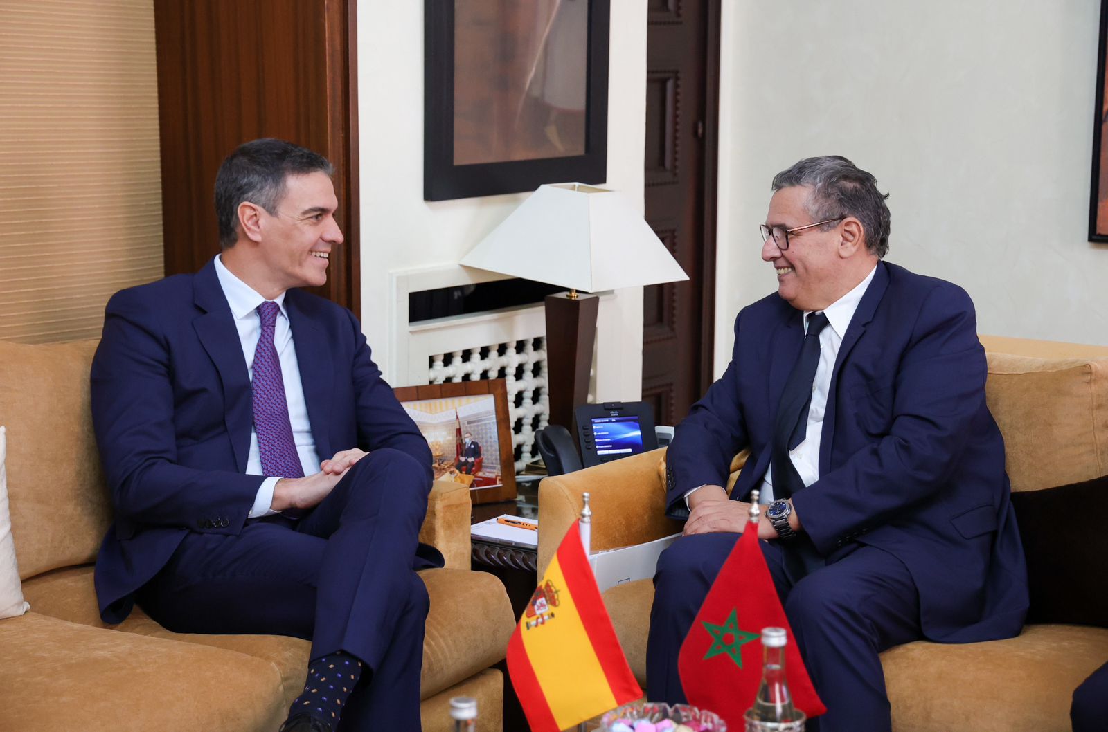 أخنوش: العلاقات الاستراتيجية مع إسبانيا تنضاف إلى أواصر الصداقة