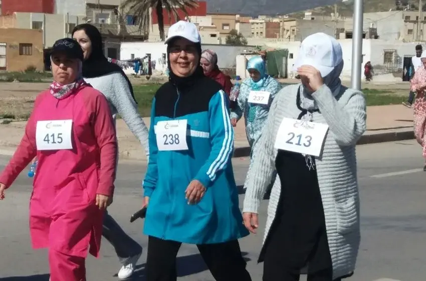 سباق نسوي يحتفي بانجازات المرأة بعيدها العالمي