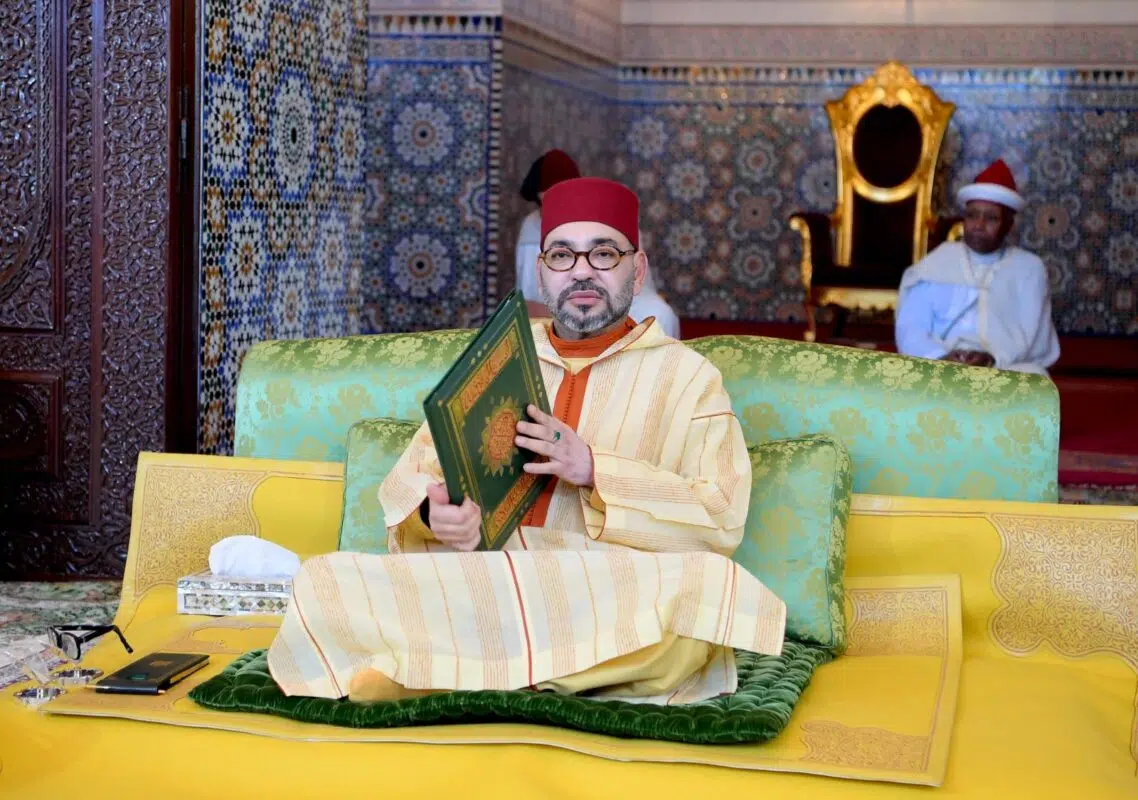 الملك يترأس الدرس الثالث من سلسلة الدروس الحسنية