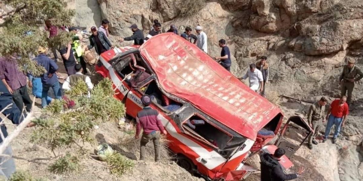 مصرع 9 أشخاص بحادثة سير خطيرة بمنعرجات أزيلال