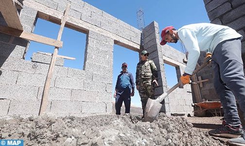 إقليم الحوز.. تواصل عملية إعادة البناء المناطق المتضررة من زلزال 8 شتنبر