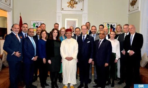 وزير خارجية السويد يشيد بالتزام الملك في تعزيز قيم الحوار بين الأديان