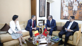 انطلاق أشغال اجتماع اللجنة العليا للشراكة المغرب-بلجيكا
