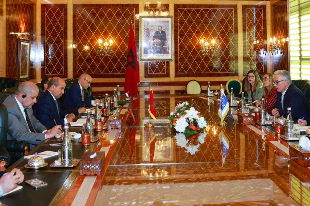 ميارة يستقبل رئيس الجمعية البرلمانية لمجلس أوروبا