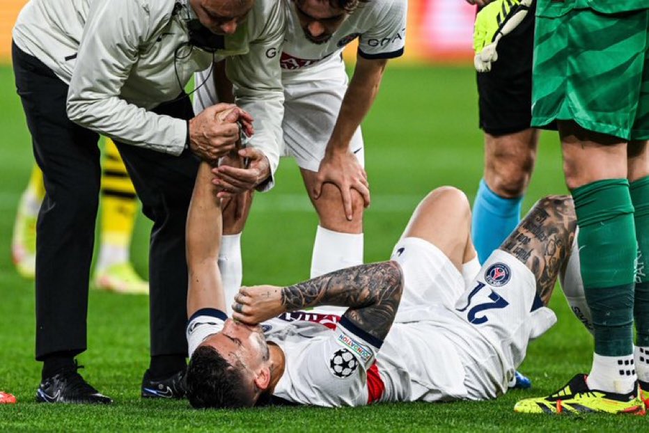 الإصابة تحرم نجم سان جيرمان من كأس أوروبا