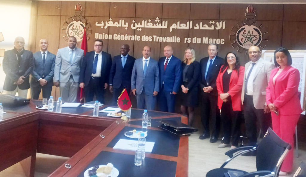 ميارة يستقبل المدير العام لمنظمة العمل الدولية