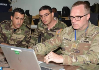 تمرين عسكري للمحاكاة بمركز العمليات المشتركة بأكادير
