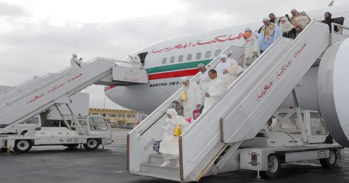أول فوج من الحجاج المغاربة يصل المدينة المنورة