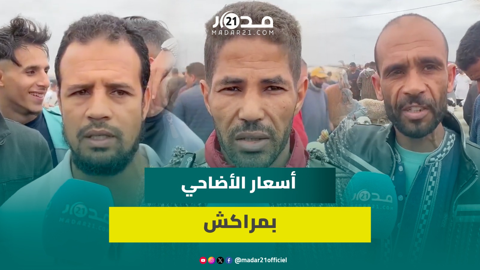 بحسرة.. مغاربة يتأسفون: جينا الرحبة مالقيناش الأضاحي اللي قد جيبنا ومامعيدينش