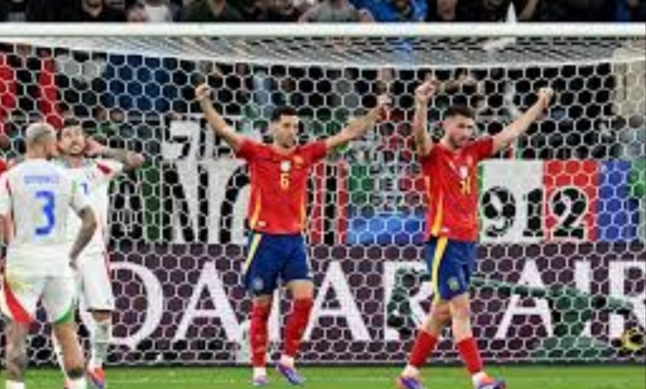 يورو 2024: إسبانيا إلى نهائي كأس القارات بعد الفوز على إيطاليا