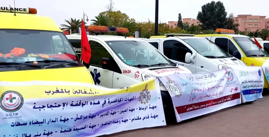 سيارات نقل الأموات تلوح بورقة الاحتجاجات وتهدد بشل حركة القطاع