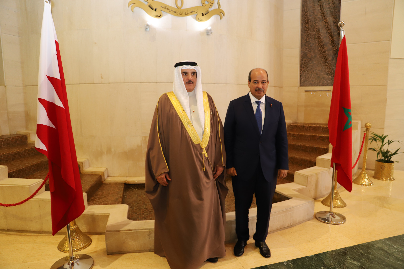 ميارة يستقبل رئيس مجلس النواب البحريني