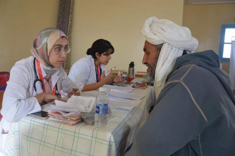 أسر هشة تستفيد من حملة طبية مجانية بتزنيت