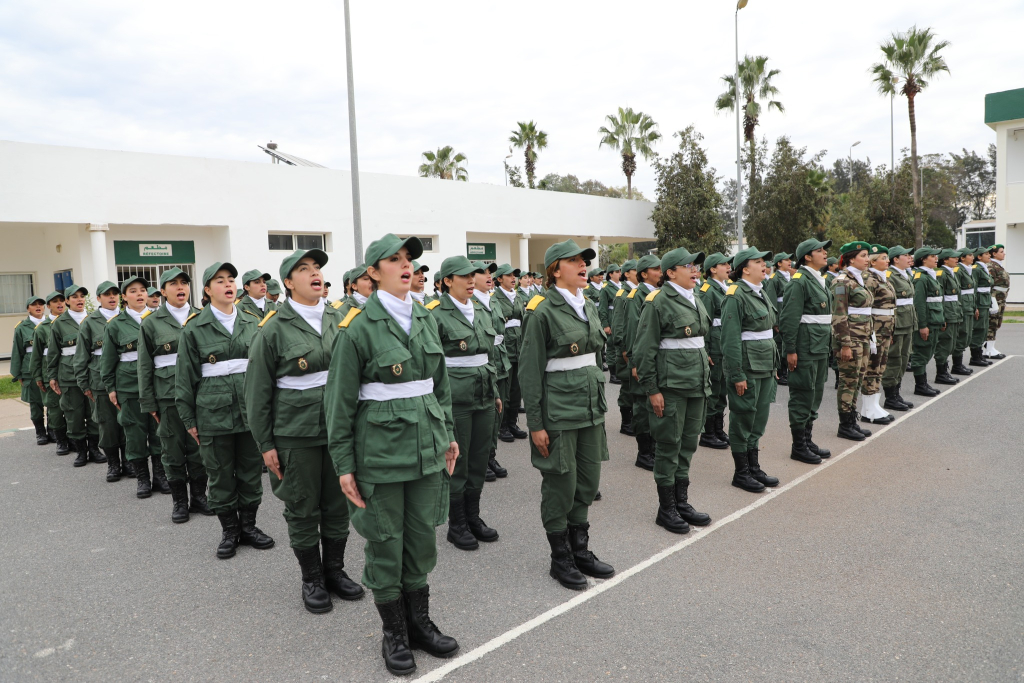 مجندات الخدمة العسكرية يستوفين مرحلتي التدريب العسكري والتأهيل المهني