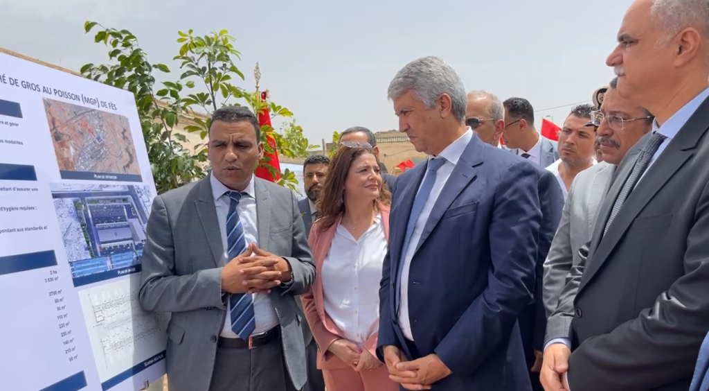 انطلاق أشغال بناء سوق الجملة للأسماك بفاس