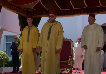 الملك محمد السادس يترأس بالمضيق حفل استقبال بمناسبة عيد العرش