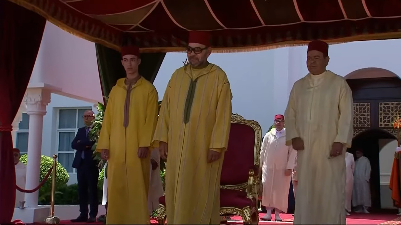 الملك يترأس حفل استقبال بالمضيق