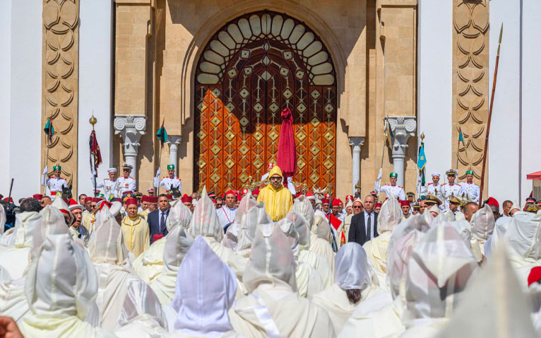 أمير المؤمنين يترأس حفل الولاء بالقصر الملكي بتطوان