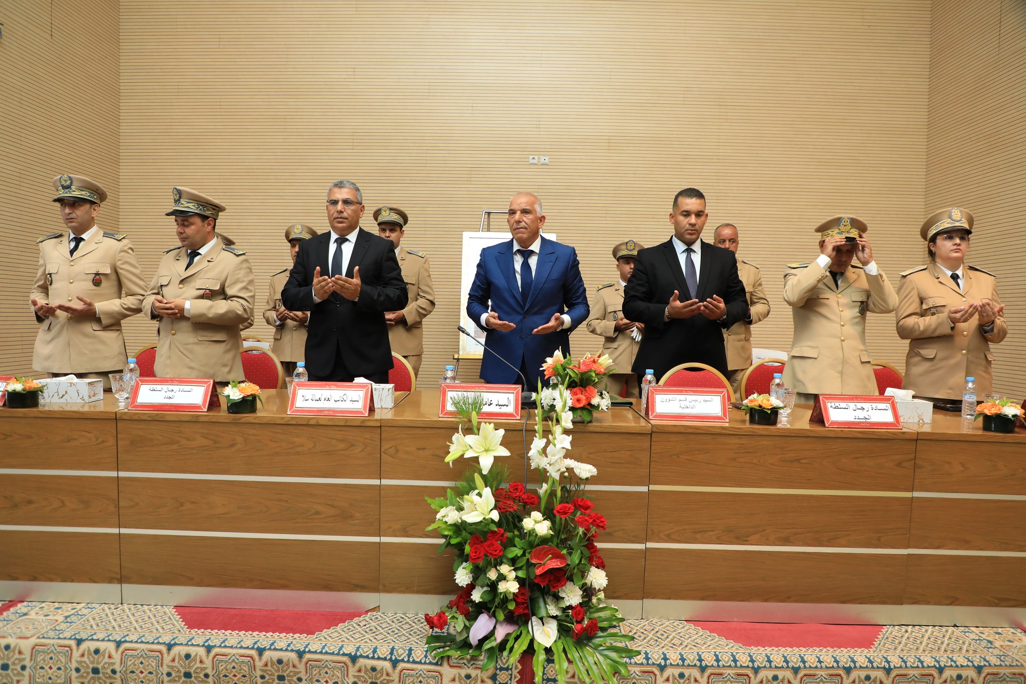 تنصيب رجال السلطة الجدد بعمالة سلا