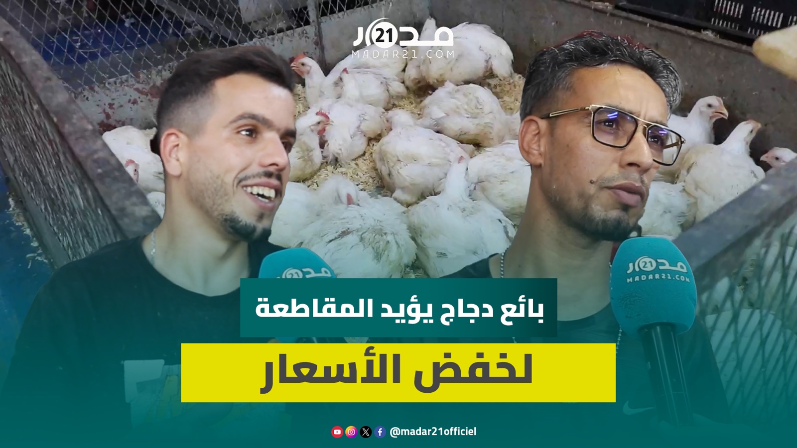 وصل لـ29 درهما.. بائع يشجع مقاطعة اقتناء الدجاج ويربط أسباب ارتفاع أسعاره بالحرارة وغلاء “العلف”