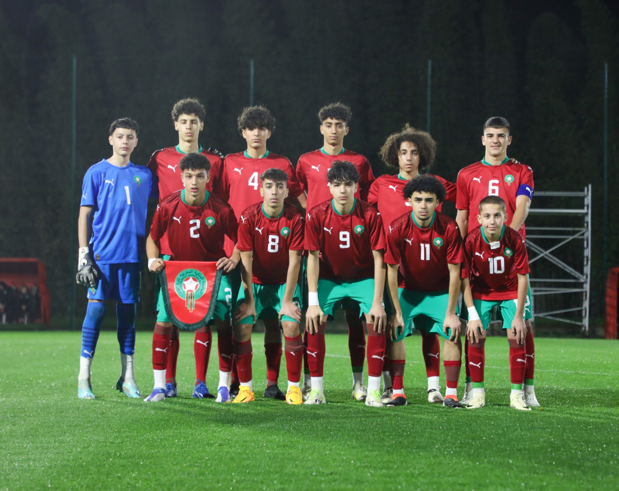 تجمع إعدادي مغلق لمنتخب أقل من 15 سنة