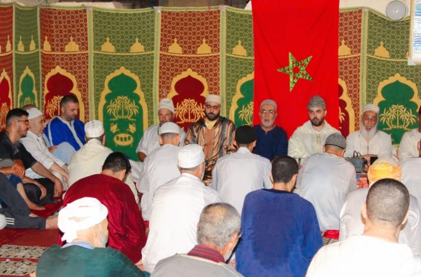 وجدة.. حفل ديني بالزاوية الهبرية الدرقاوية