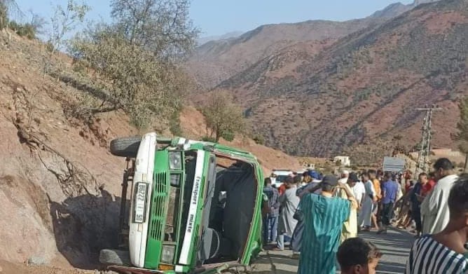 حالة وفاة وإصابات في حادث سير نواحي دمنات