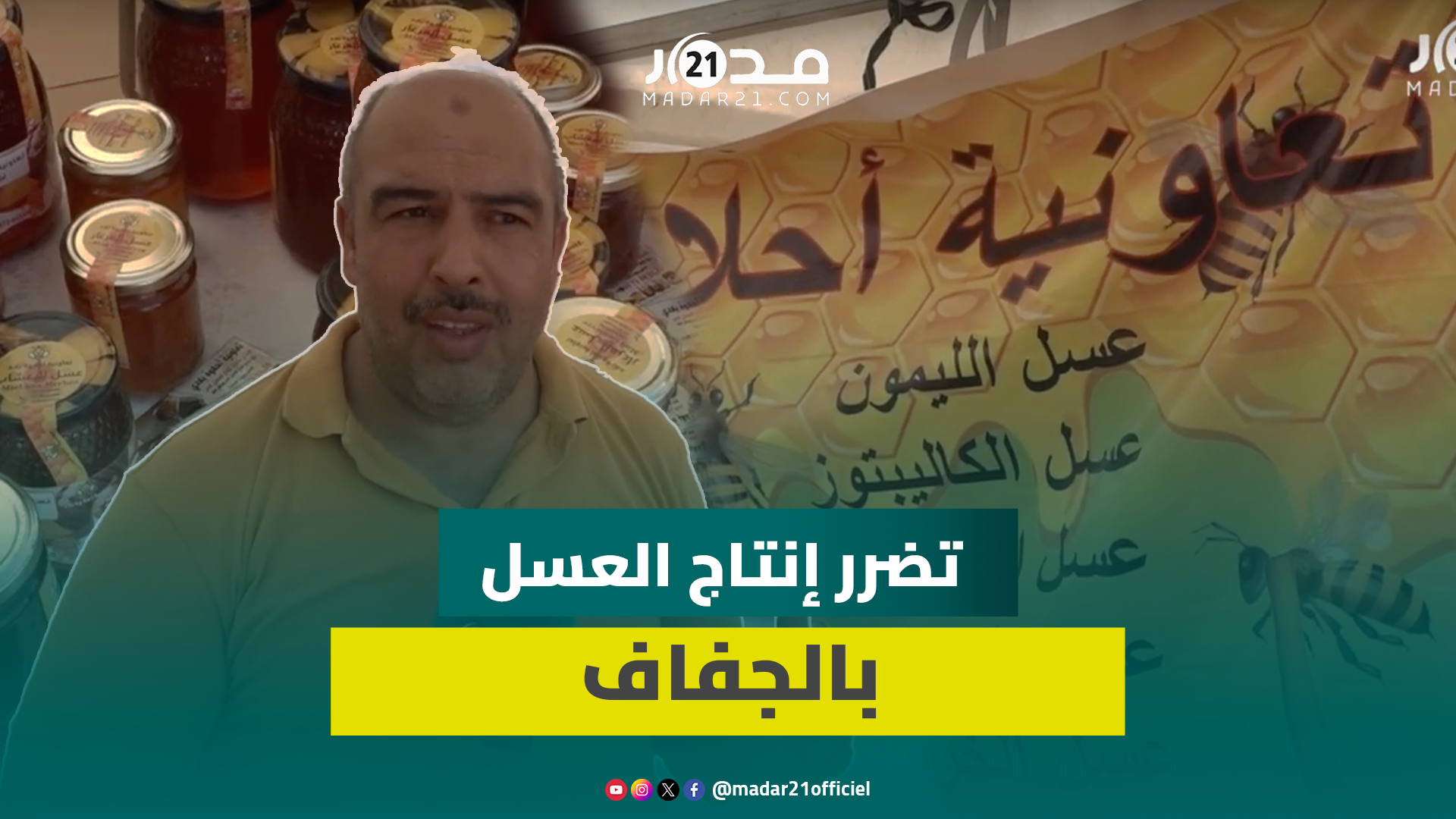 تضرر إنتاج العسل بتفوغالت وأكليم بالجفاف.. مربي نحل يكشف التداعيات