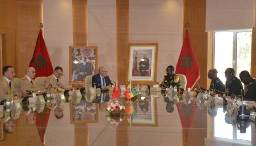 لوديي يستقبل رئيس الأركان العامة لقوات الدفاع الوطني الإثيوبية